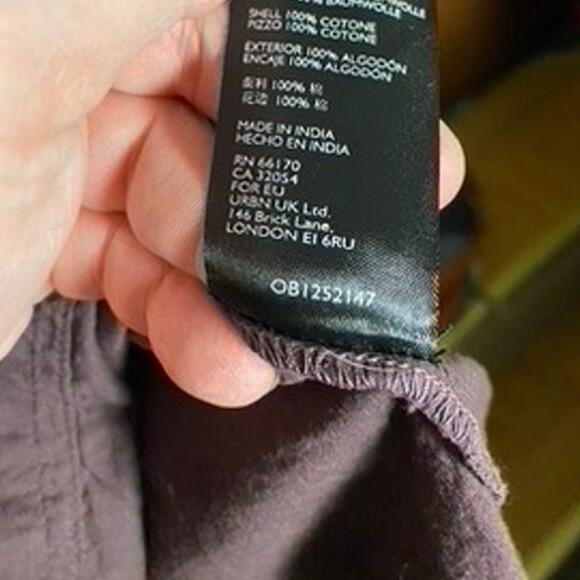 Free People Victorian Buttondown Pure Cotton Lace Detail Oversized Tunic Top - Picture 9 of 11